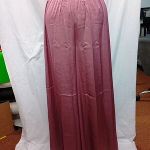 Elegant Mauve Maxi Skirt